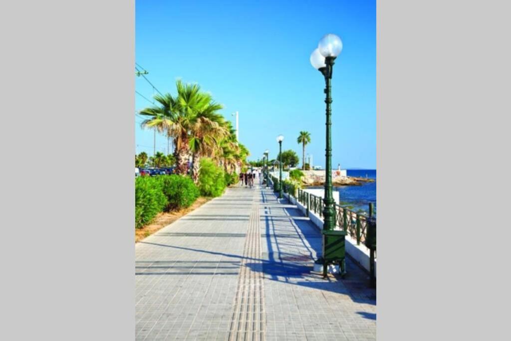 Ecostay-Serenity,Business Class Apartment By The Sea In Alimos Kalamaki Atenas Exterior foto